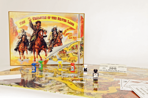 Az Ezüst - Tó Kincse társasjáték - angol nyelvű kiadás (The Treasure of the Silver Lake - board game)