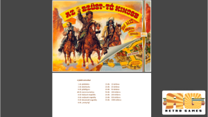 Az Ezüst-tó kincse játékszabály