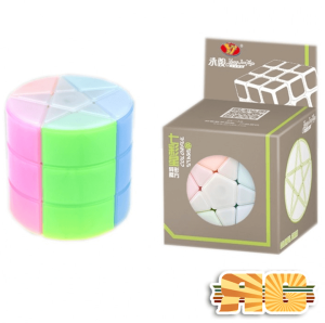 YJ Cylindrical colorful stars logikai játék